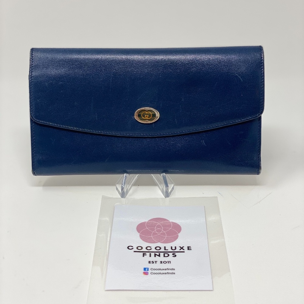 Gucci Women’s Trifold Long Leather Wallet